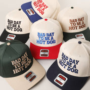Red Bad Day To Be A Hot Dog Trucker Hat