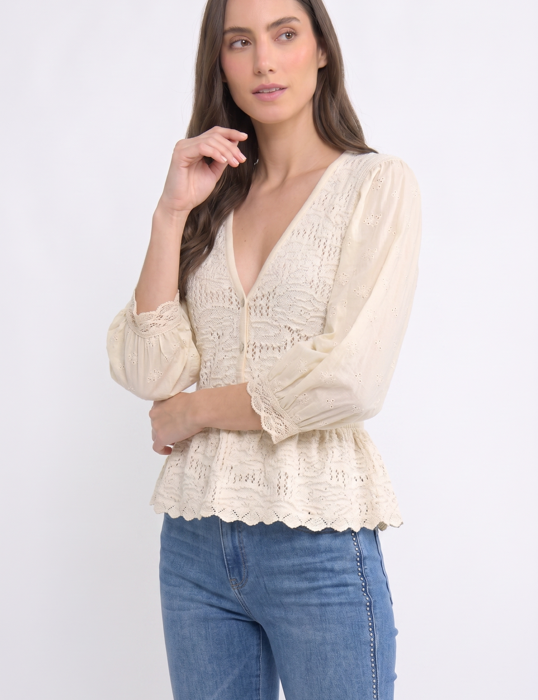 4 length puff sleeves