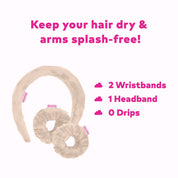 Cream Drip Eraser 3pc Spa Set