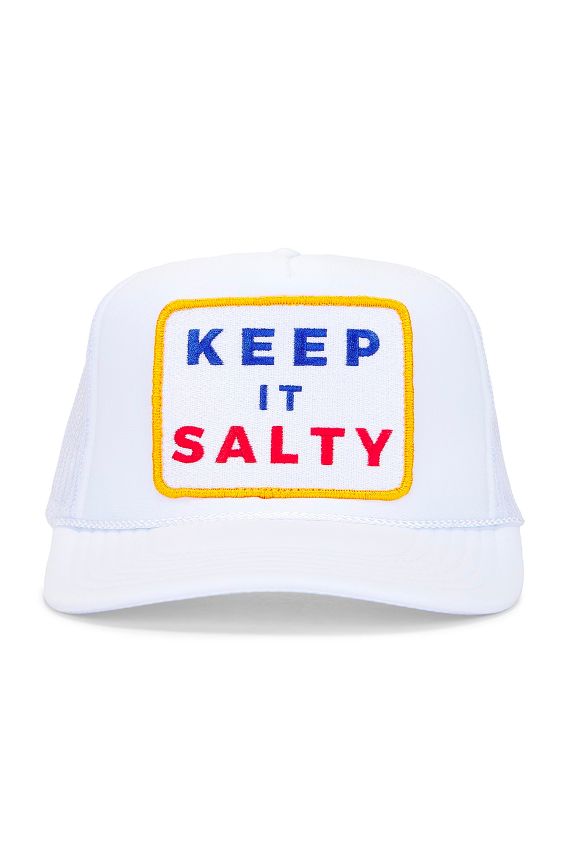 White Keep It Salty Hat