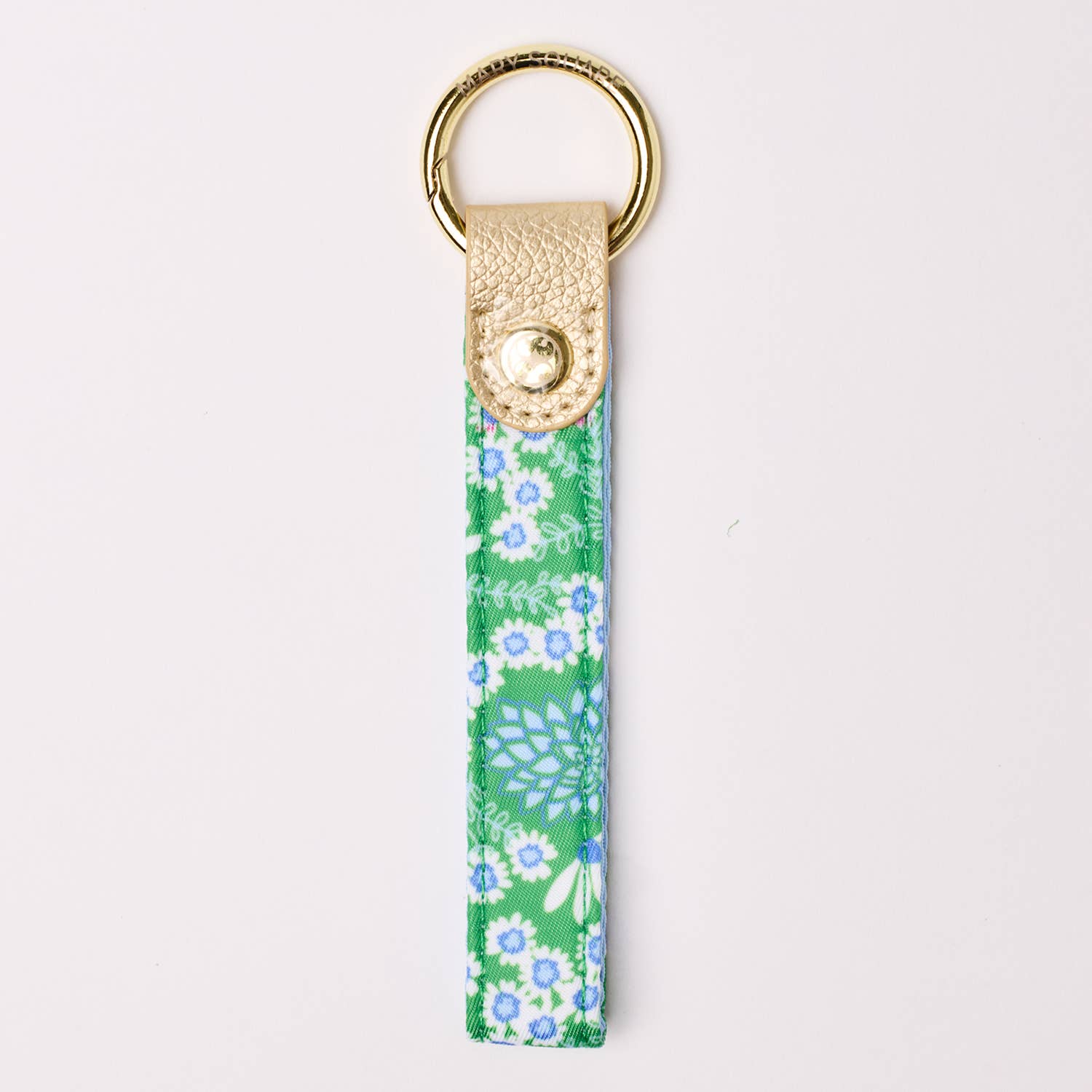Key Fob Skinny Daisy Chain Green