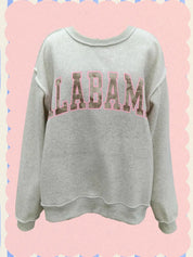 Grey & Camo Alabama Reversible Crewneck