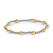 Two-Tone Stretch Bracelets 3mm/5mm