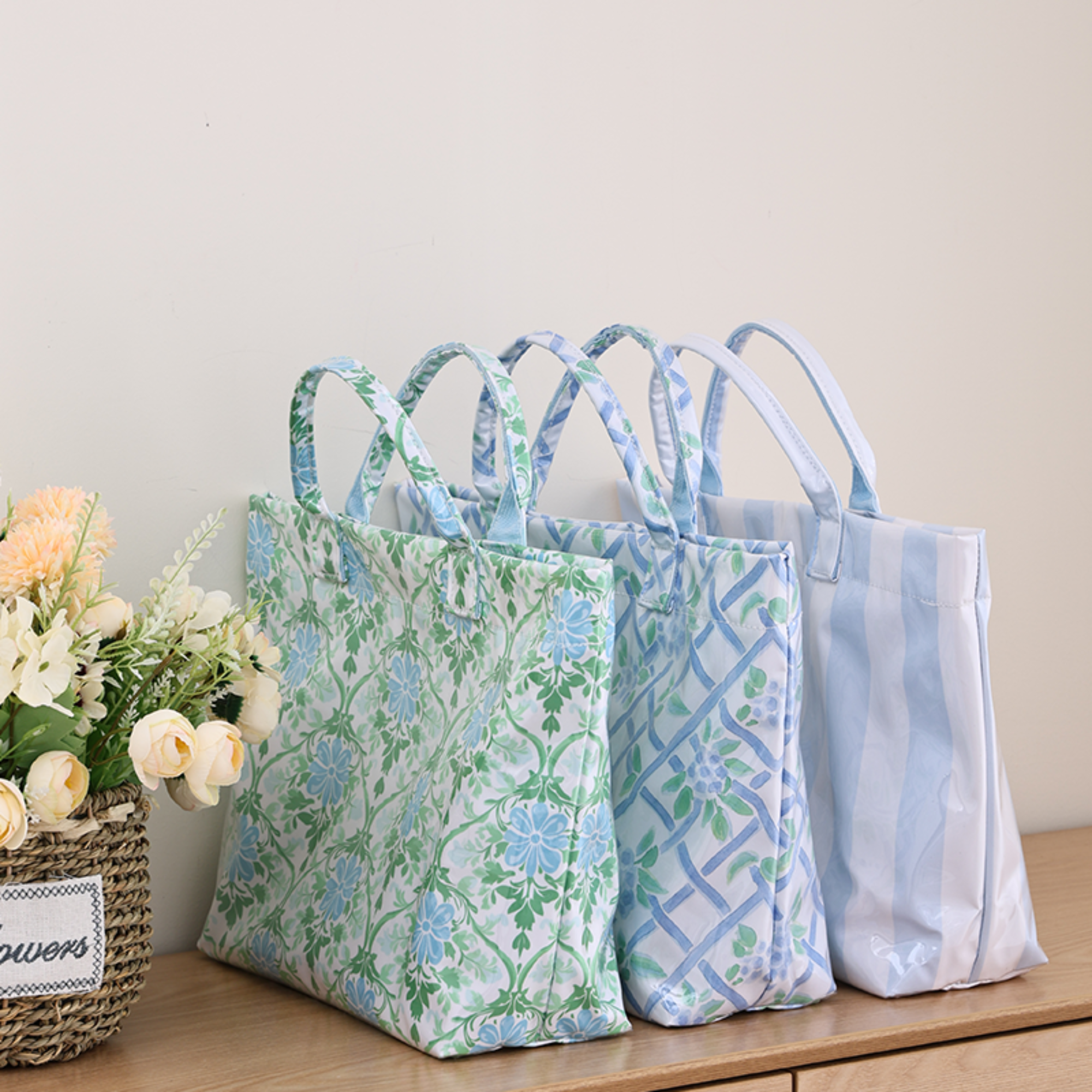 Seaside Vineyard Tote Bag