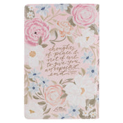 KJV Pink Bible Floral Print
