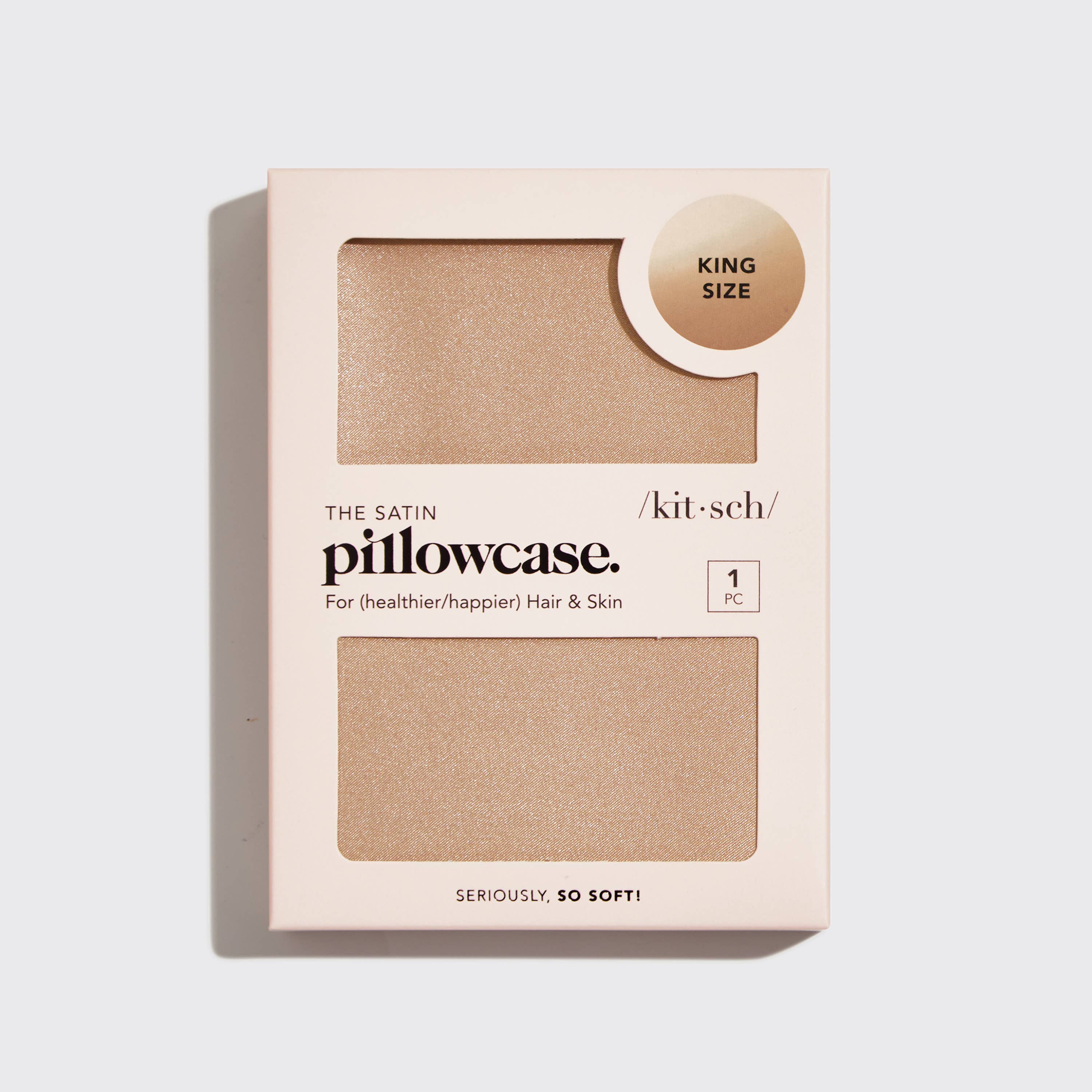 Satin Pillowcase Champagne - King