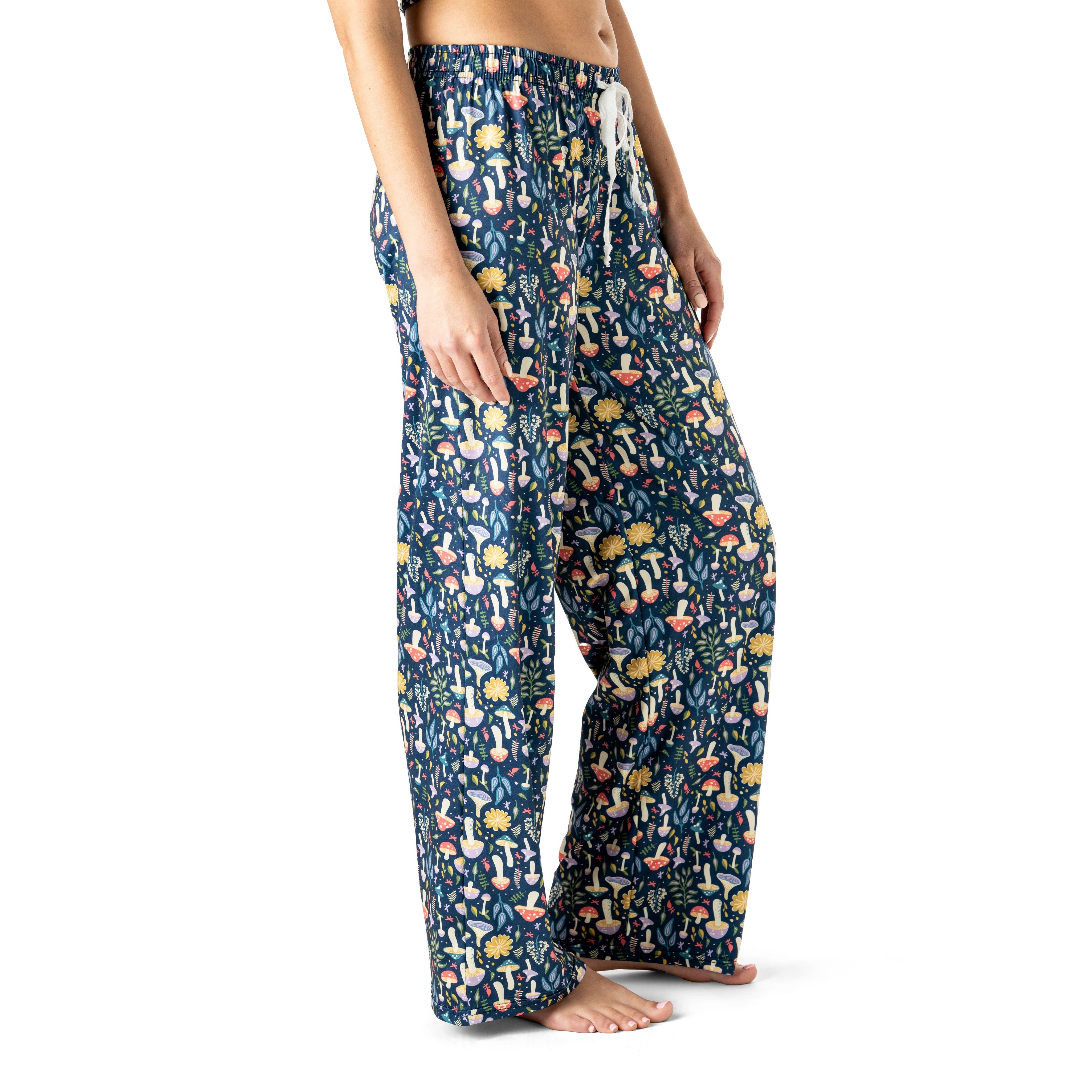 Printed Pajama Pants