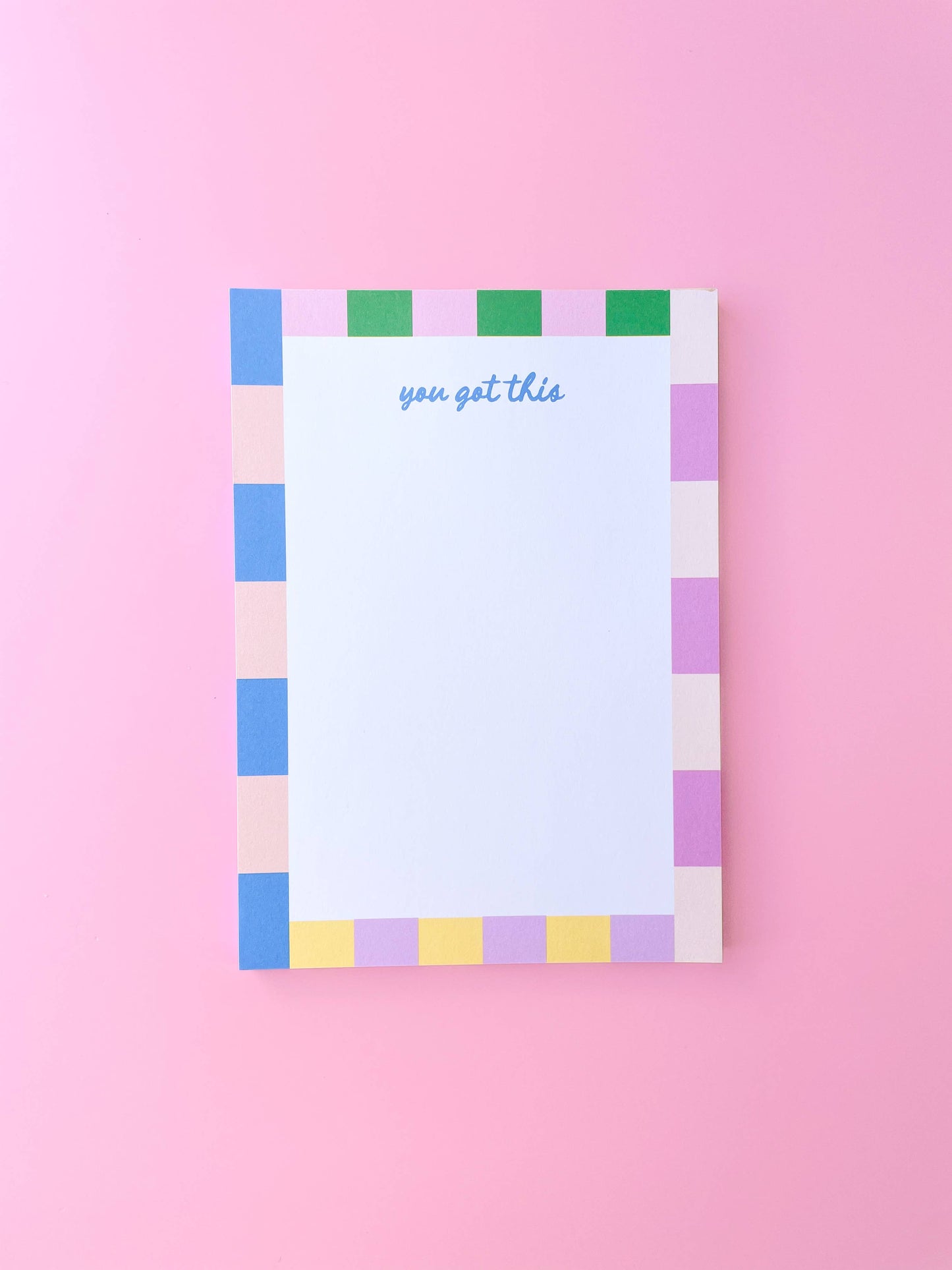 Colorful Stripe Notepad