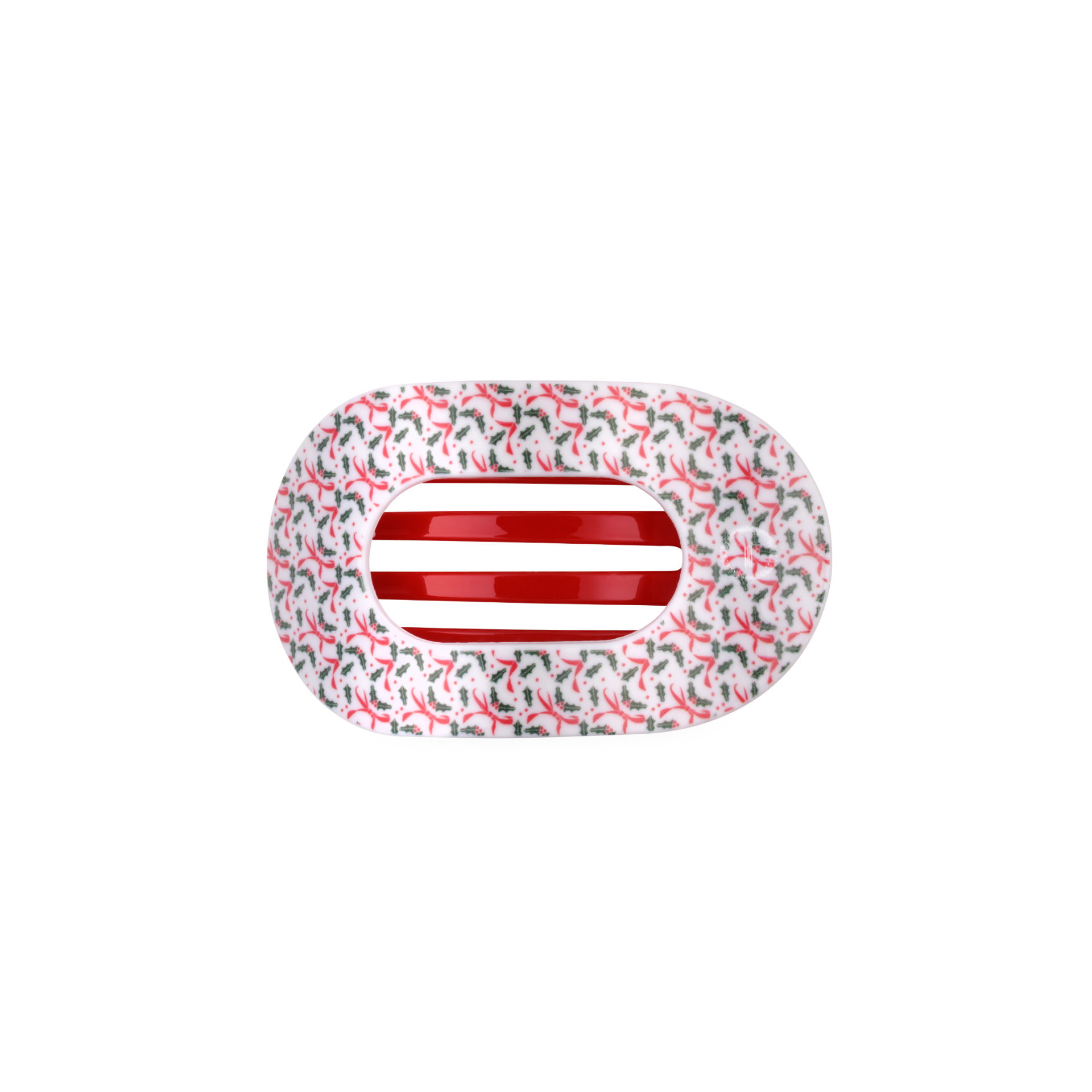 Flat Round Hair Clip | Small | Festive Feels