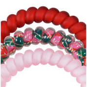 Spiral Hair Coils | Small | Tied in Tartan
