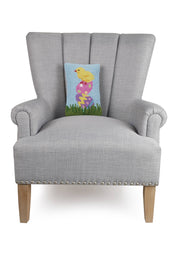 Easter Chick Eggs Hook Pillow