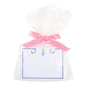 Pink Topiary Scallop Note Cards
