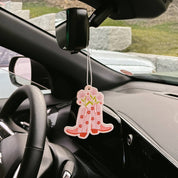 Cowgirl Boots Sweet Ride Car Air Freshener