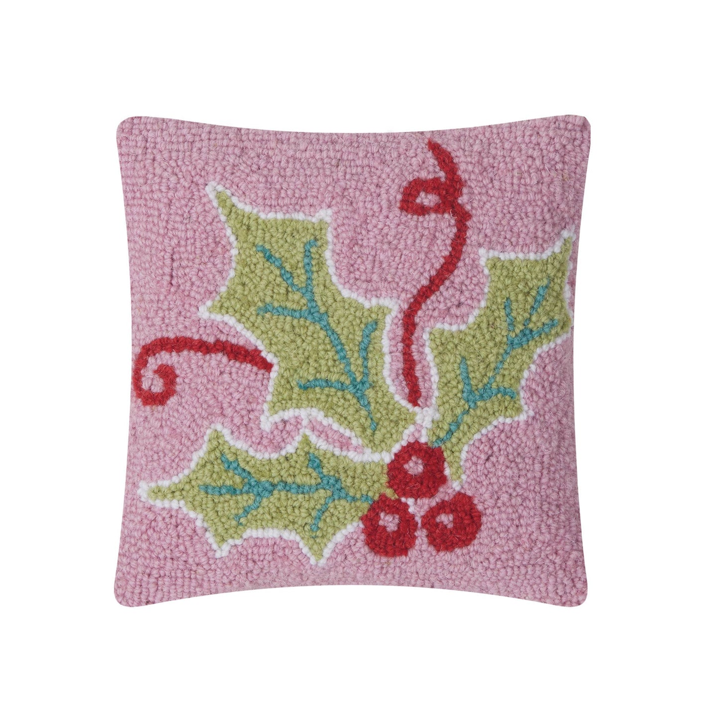 Multi Color Holly Hook Pillow