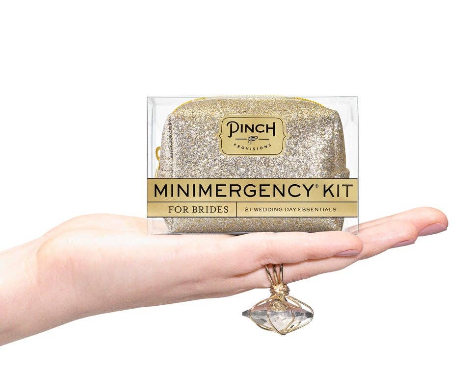 White Minimergency Kit for Brides