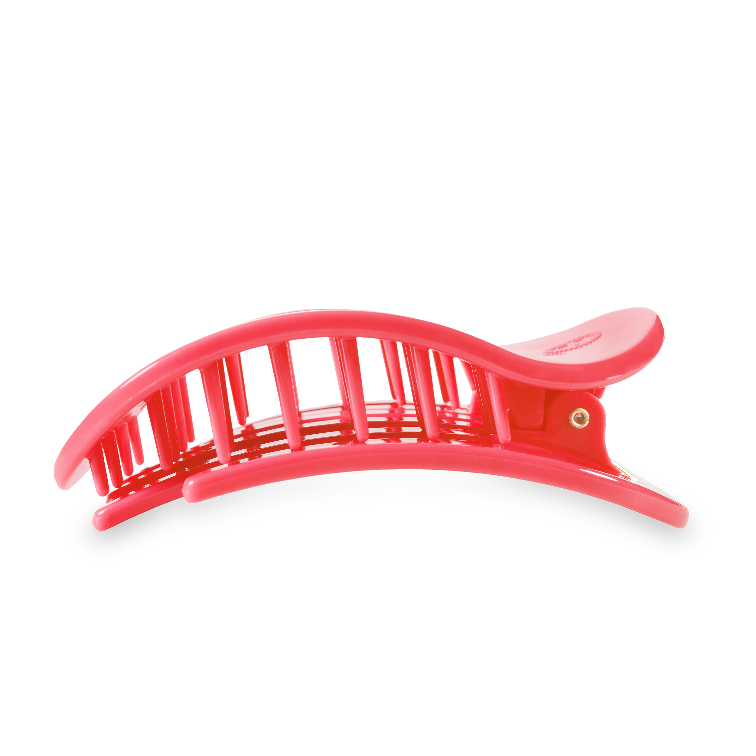 Flat Round Hair Clip | Large | Bikini Boardroom showing bendable teeth for a secure yet gentle hold