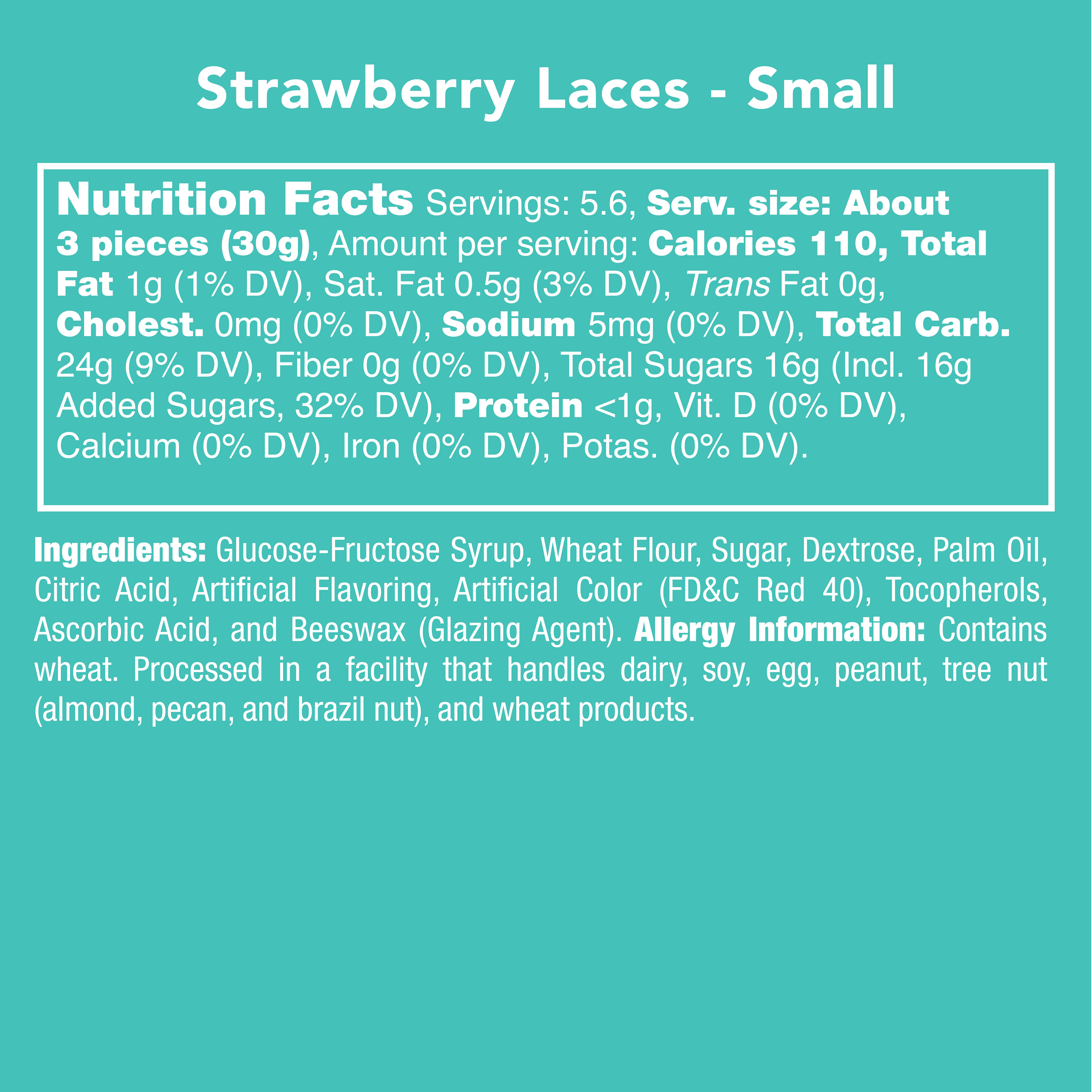 Licorice Strawberry Laces