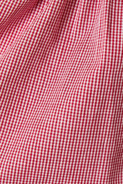 Red Gingham Halter Top