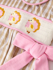 Fall Thanksgiving Plaid Baby Romper