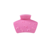 Classic Hair Clip | Petite | Pink Ribbon