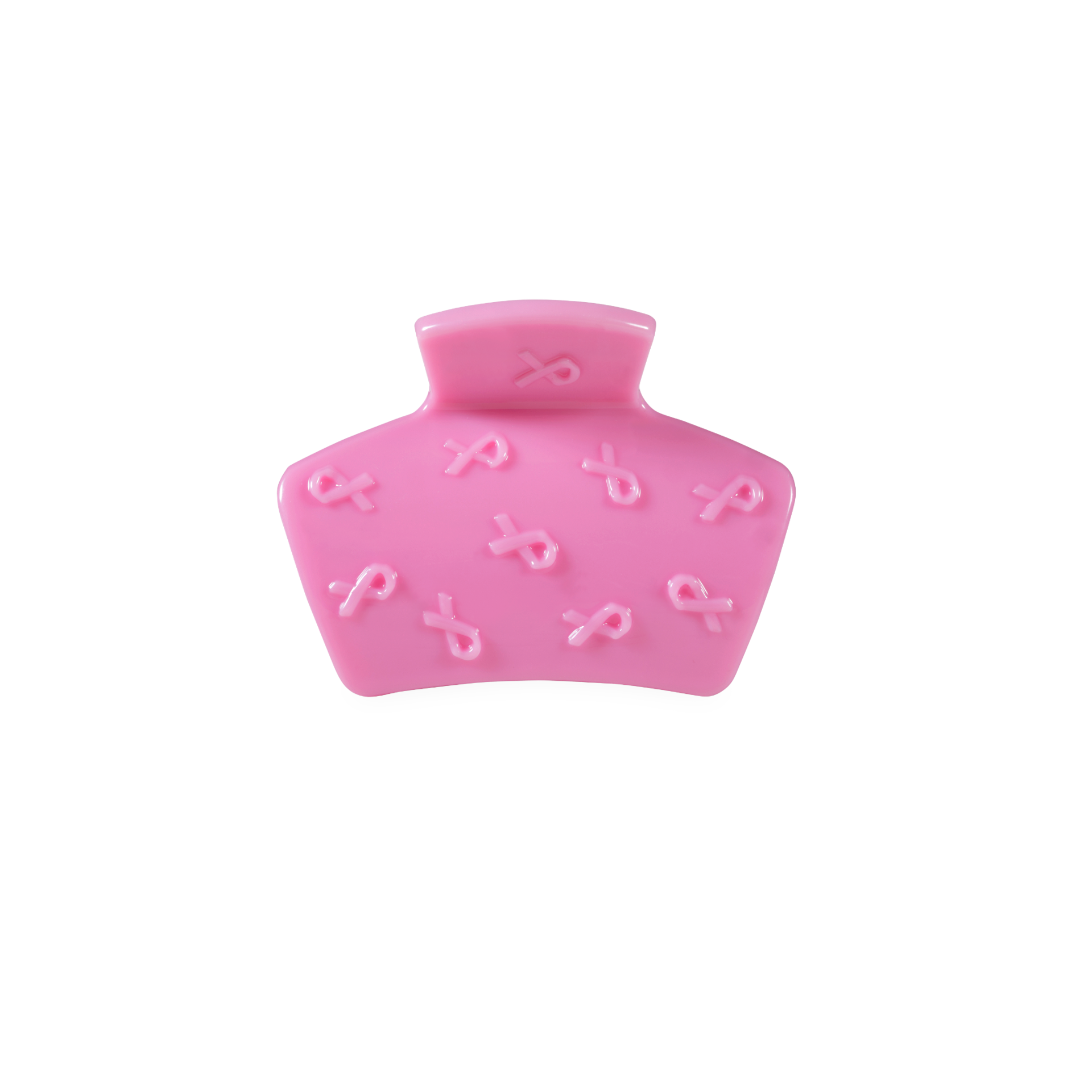 Classic Hair Clip | Petite | Pink Ribbon