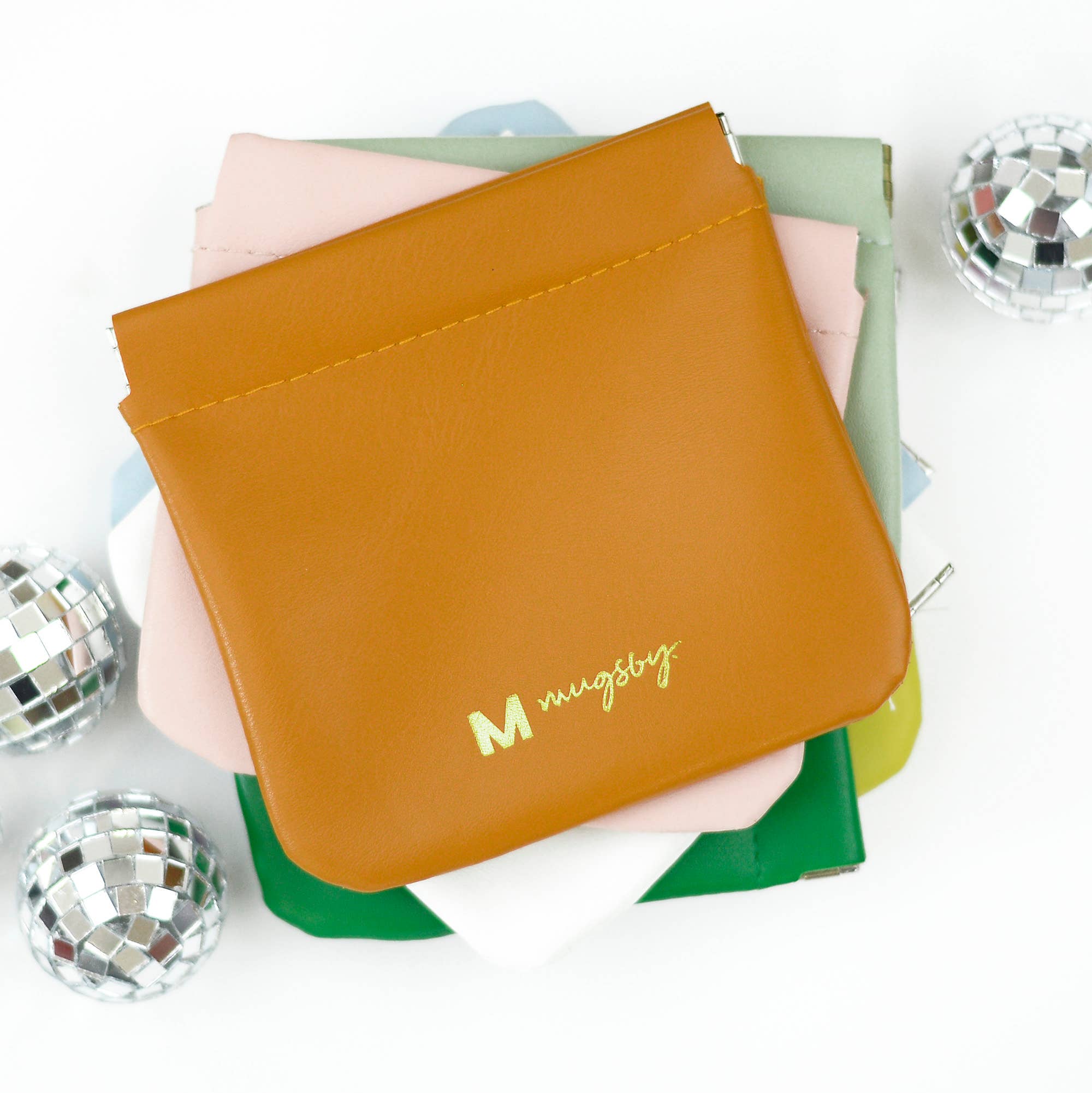 Blue Squeeze Coin Purse Wallet
