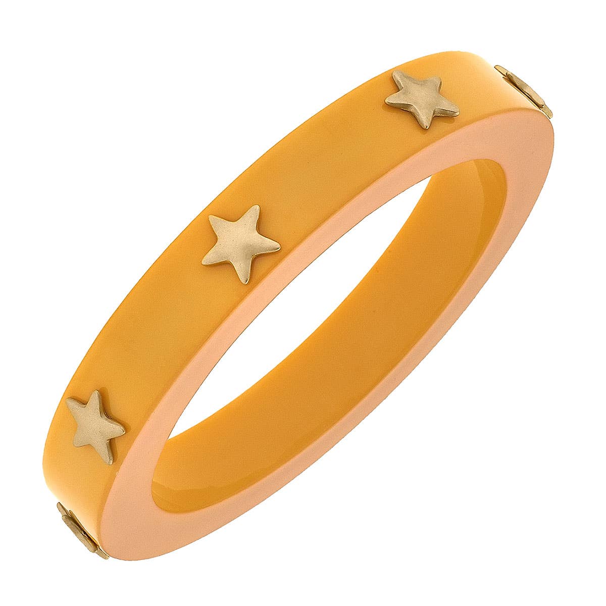 Darla Star Resin Bangle — view 4
