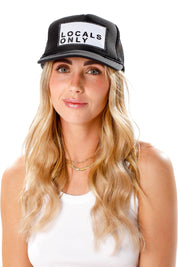 Black Locals Only Hat