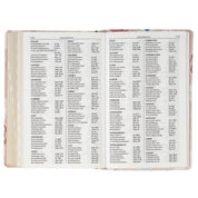 KJV Pink Bible Floral Print