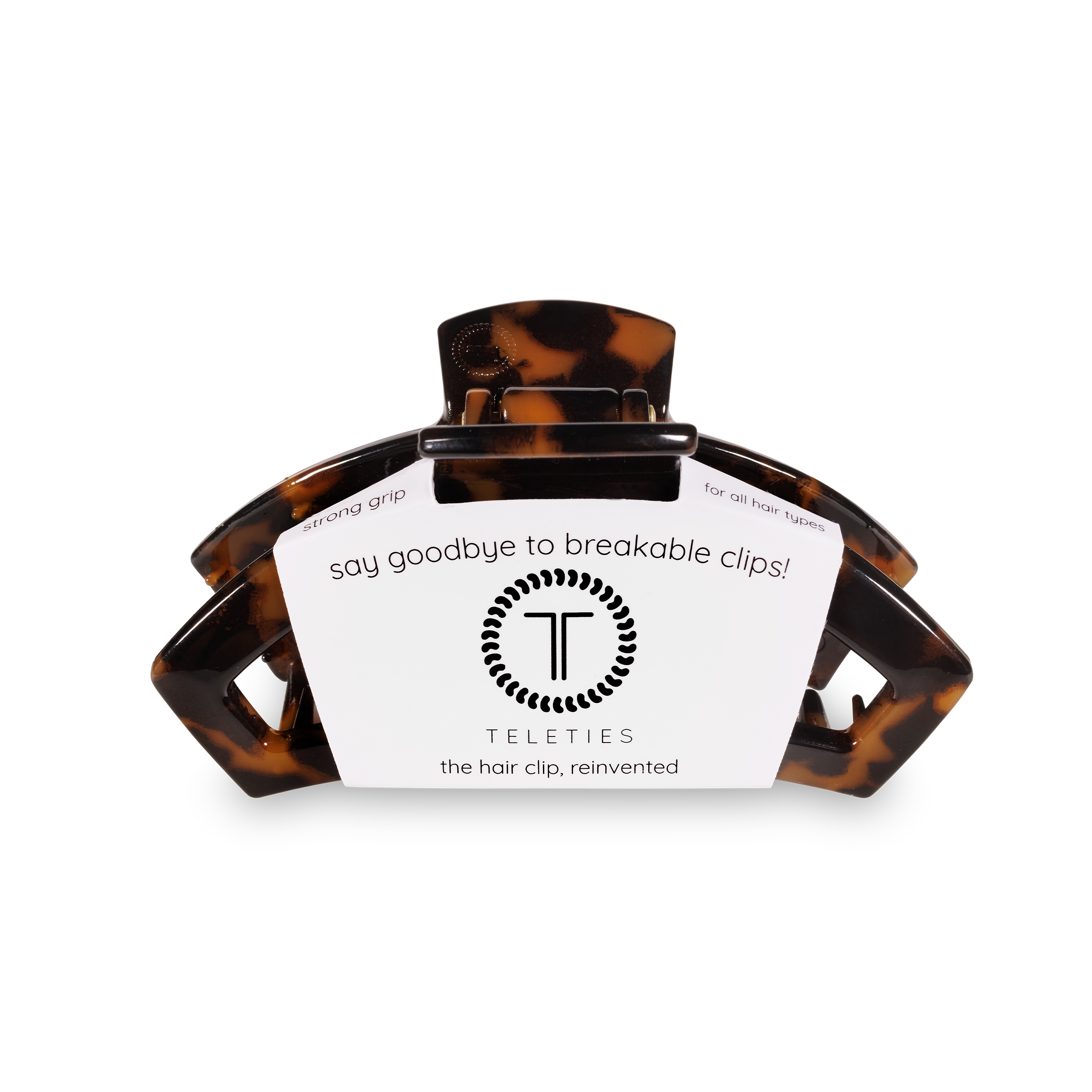 Open Hair Clip | Medium | Tortoise