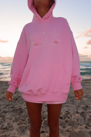 Pink Bikini Beaded Hoodie