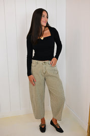Black Ruched Long Sleeve