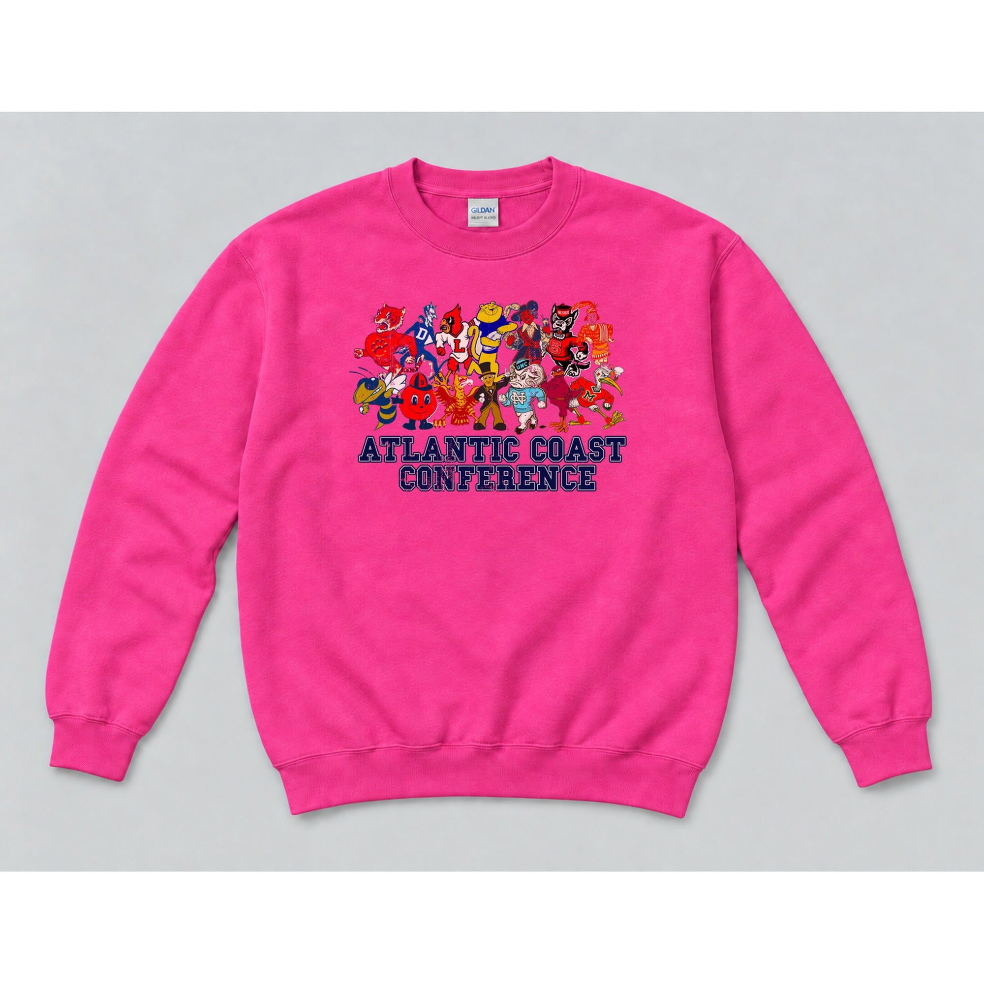 Crewneck Hot Pink mockup