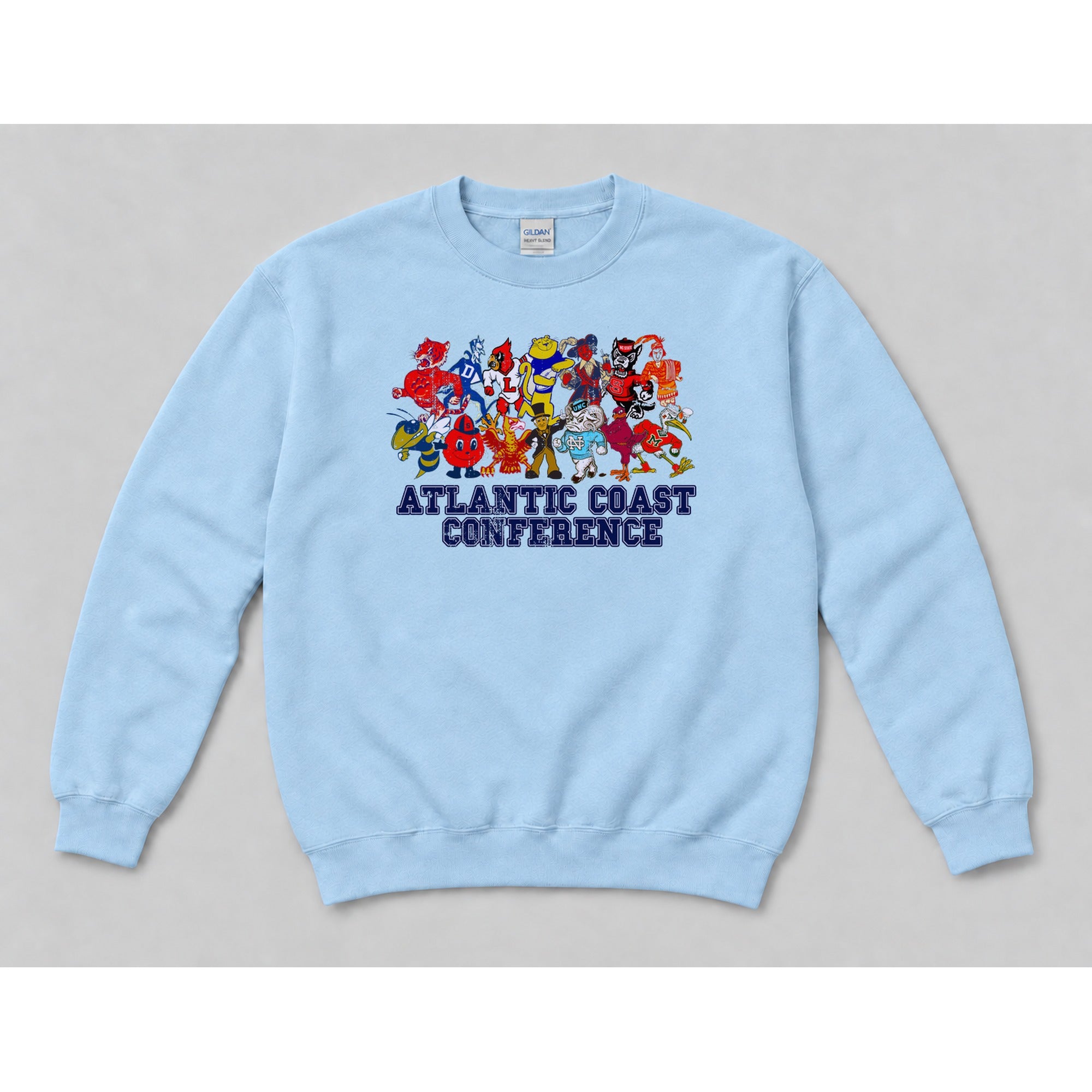 Crewneck Light Blue mockup