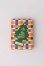 Playing Cards, Colorful Plaid