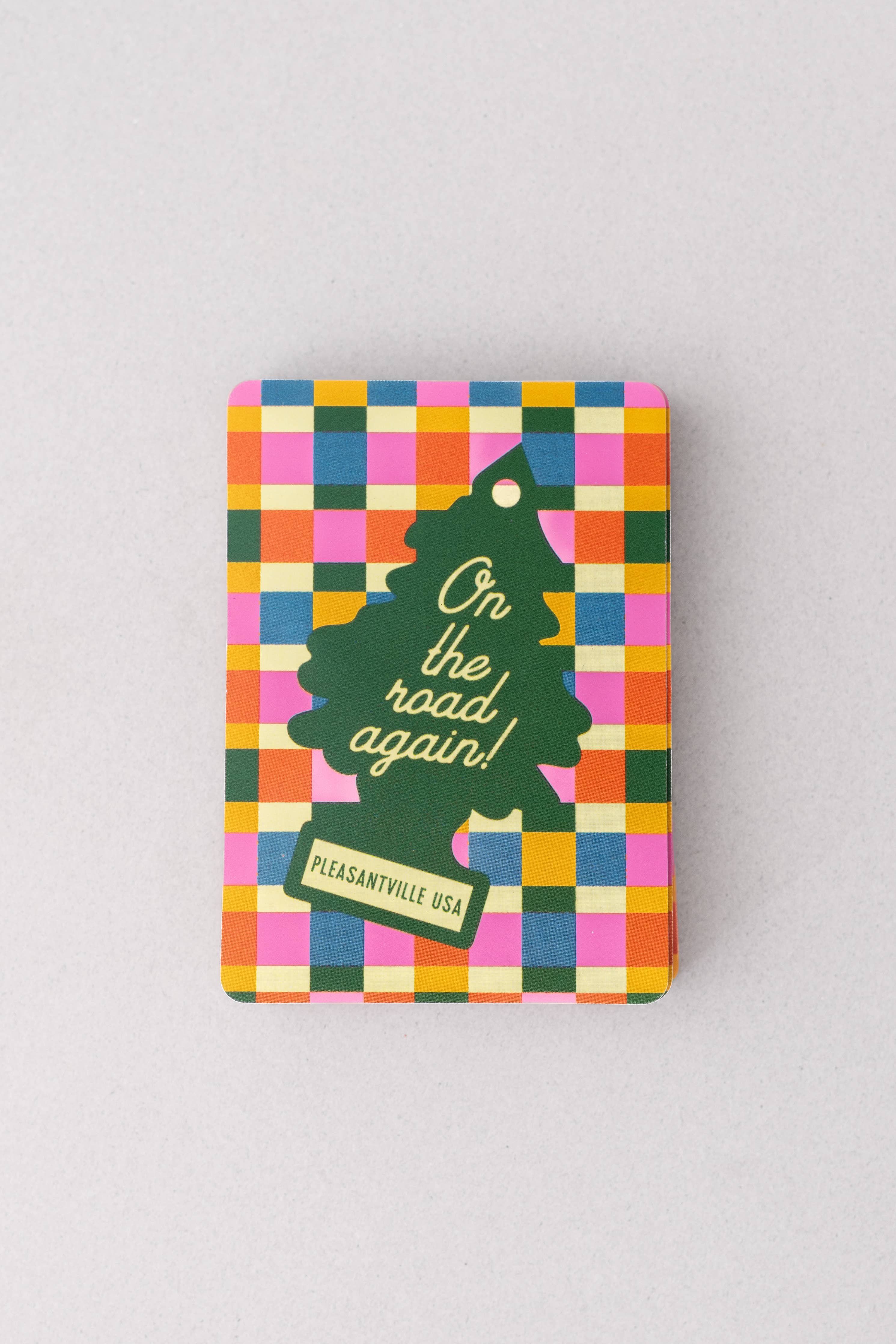 Playing Cards, Colorful Plaid