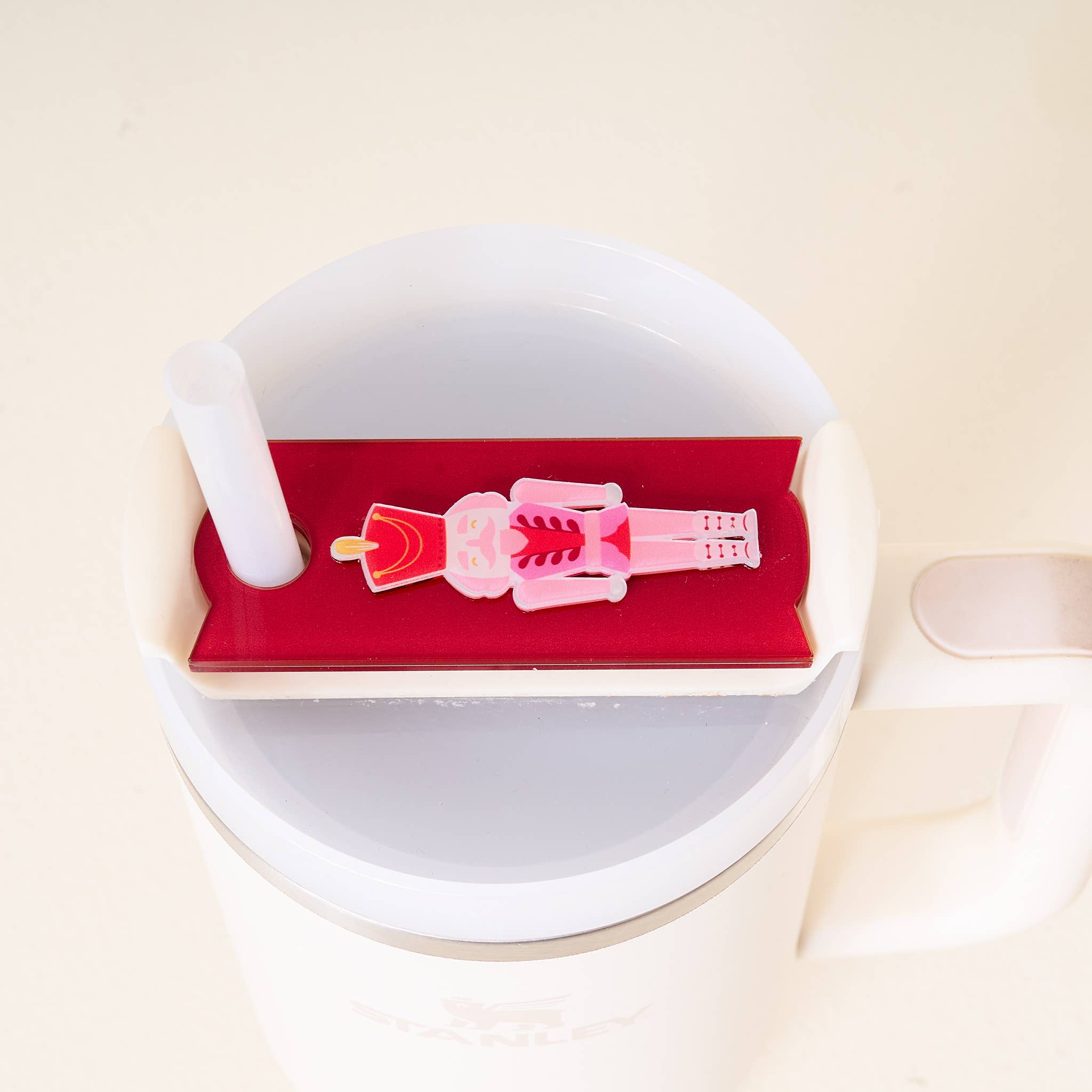 Nutcracker Tumbler Lid Tag