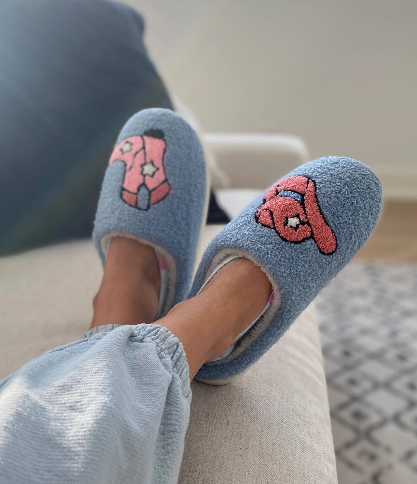 Rodeo Slippers: MIXED 2-S/M AND 2-M/L