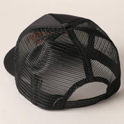 Cowboy Embroidery Trucker Hat