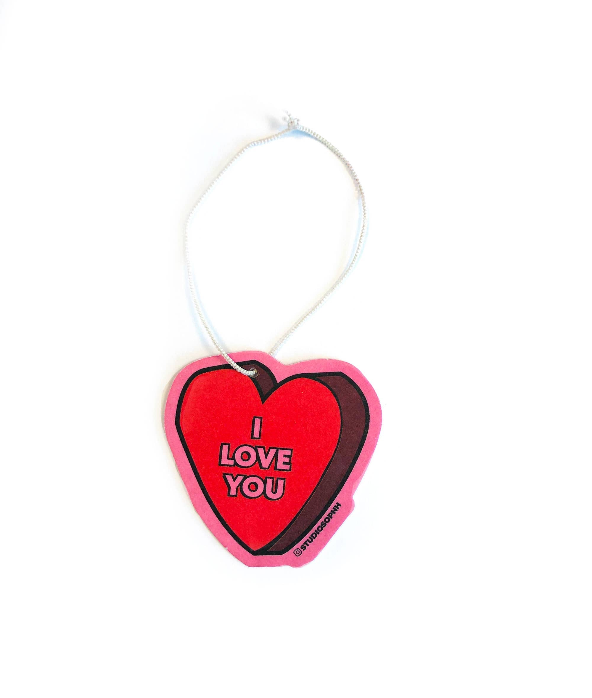 I Love You Valentines Day Air Freshener