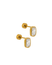 Screwback Stud Earrings - Kay Clear