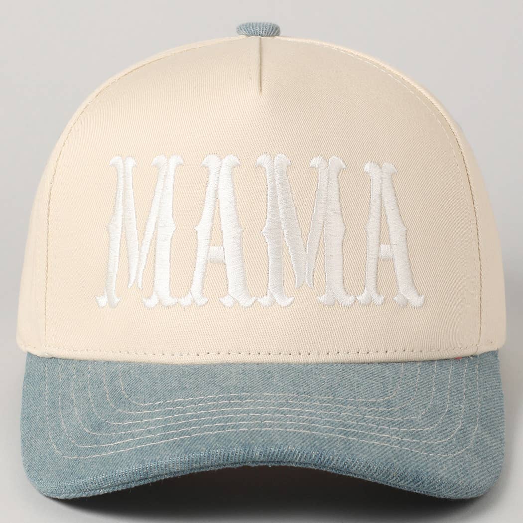 MAMA Embroidery Baseball Cap