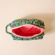 Essentials Quilted Cosmetic Pouch-Jolly Sprig