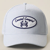Coastal Cowgirl Crab Patch Seersucker Trucker Hat