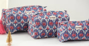 Nantucket Floral Makeup Bag - LARGE only
