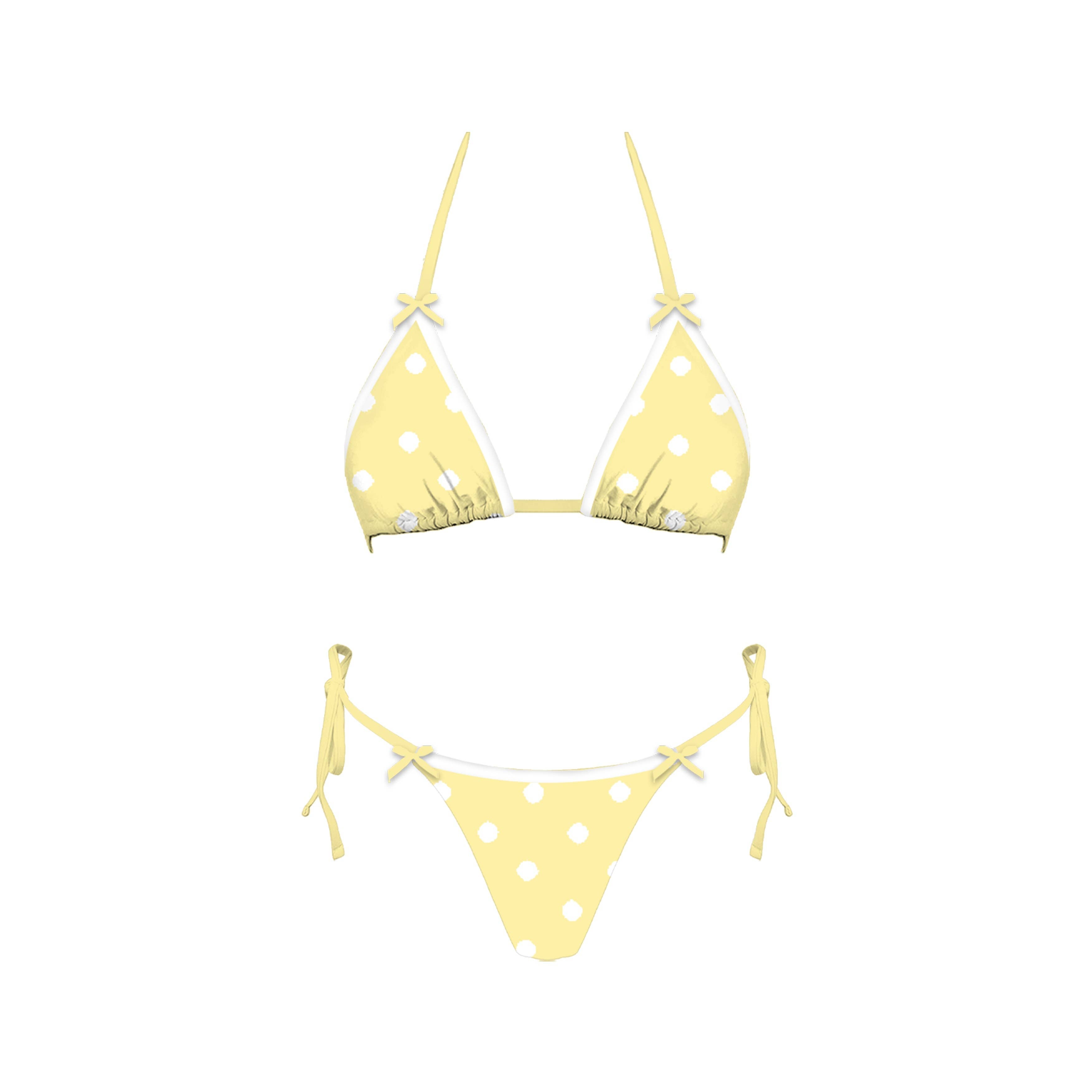 Cafe Polka Bikini Set