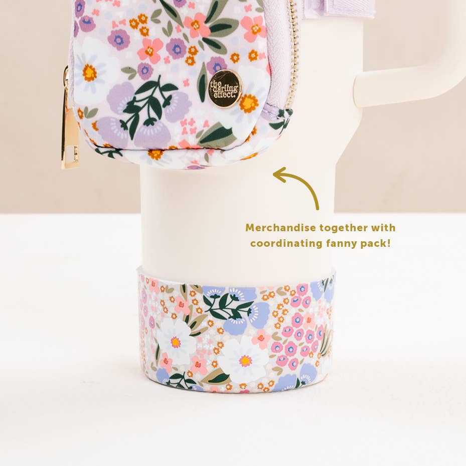 Floral No-Slip Tumbler Boot