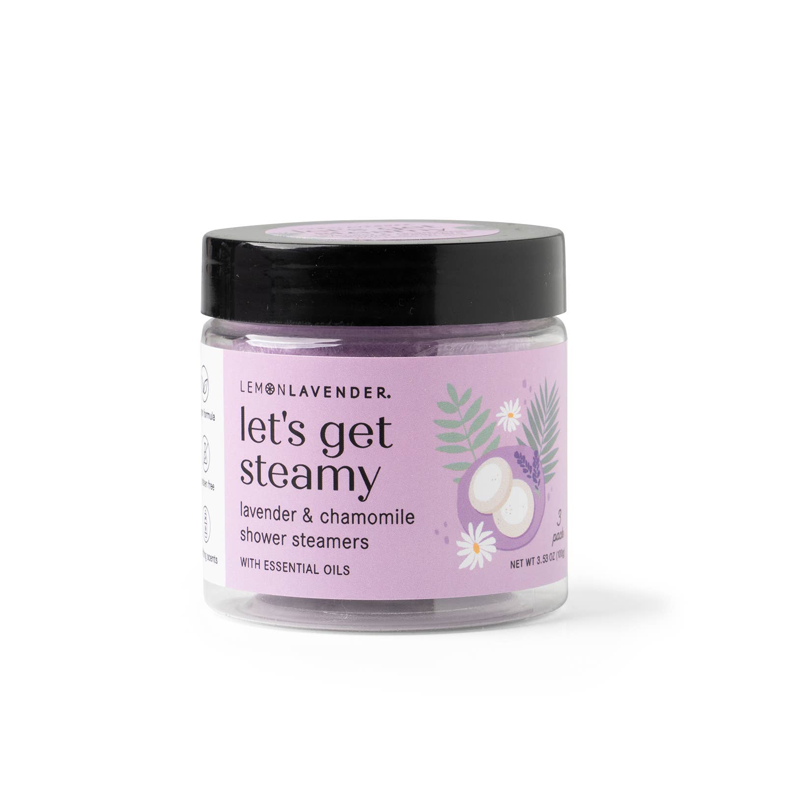 Lemon Lavender Shower Steamers 3 pack