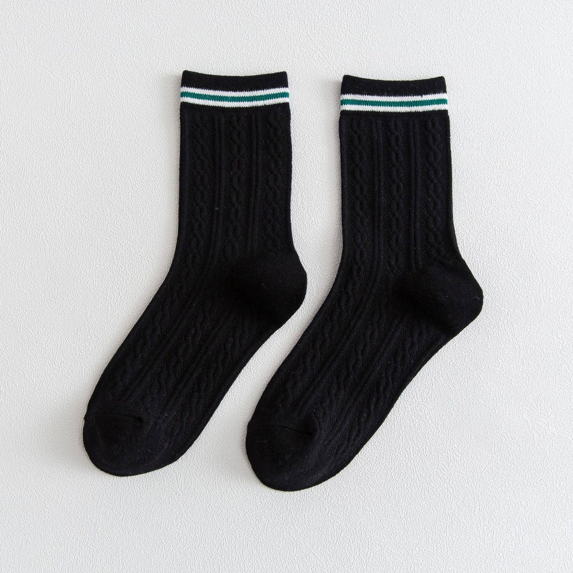 College Style Crew Socks