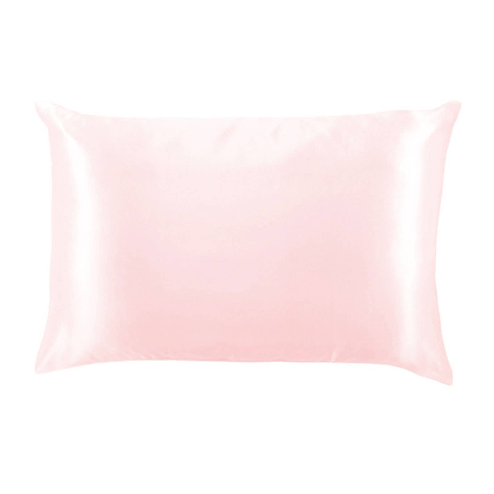 Solid Silky Satin Pillowcase
